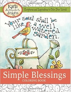 Simple Blessings colouring